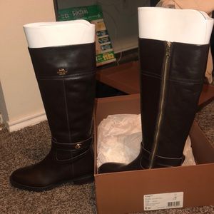 Coach riding boots